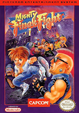 Mighty Final Fight (Europe) box art